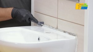 премахване на силикон от мивка